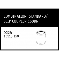 Marley Rubber Ring Joint Combination Standard / Slip Coupler 150DN - 1511S.150